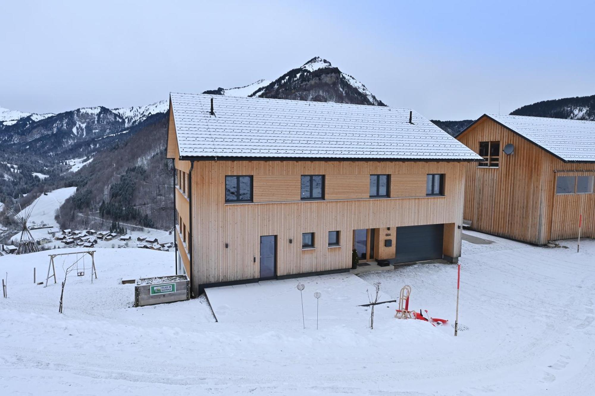 Panoramahof Bergglueck Apartman Mellau Kültér fotó